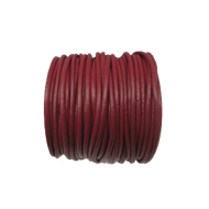 Leer Koord 1.5mm WineRed